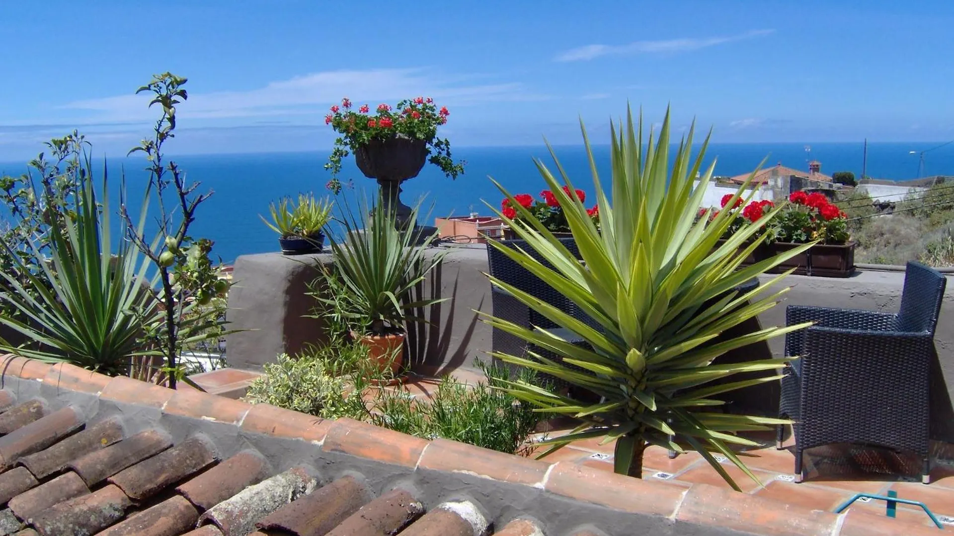 Rustic Holiday Home With Balcony And Sea View Icod De Los Vinos Spanien